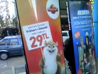 Elazığ Sokakları D-Smart & Smile Reklamları
