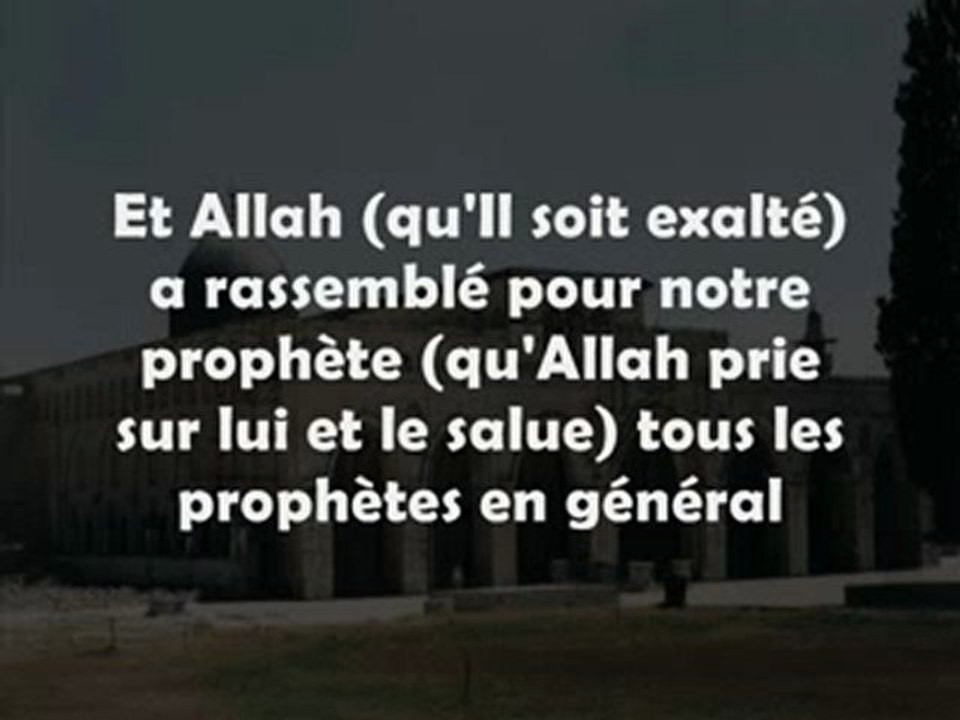 Palestine: Les mérites de la mosquée d’Al-Aqsa.