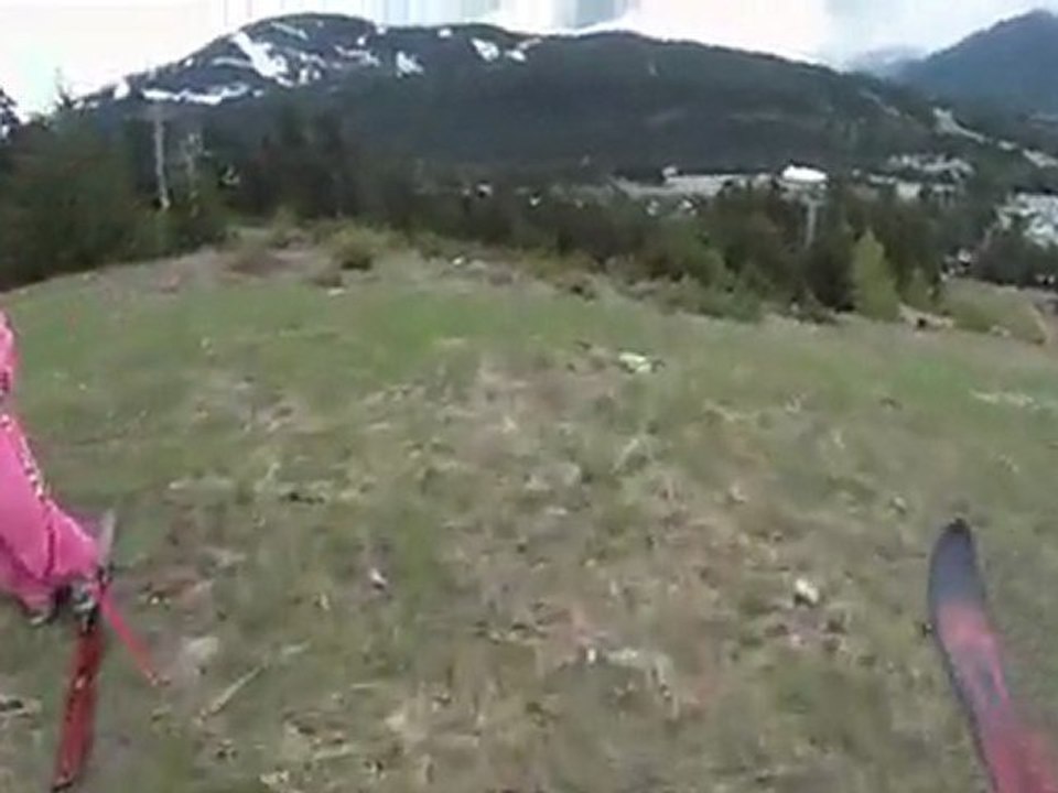 Gaper Day 2010 - Outtake #4 - 1200 feet of Dirt Skiing