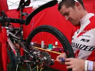 2010 World Cup XC highlighs from a rainy dat at Houffalize