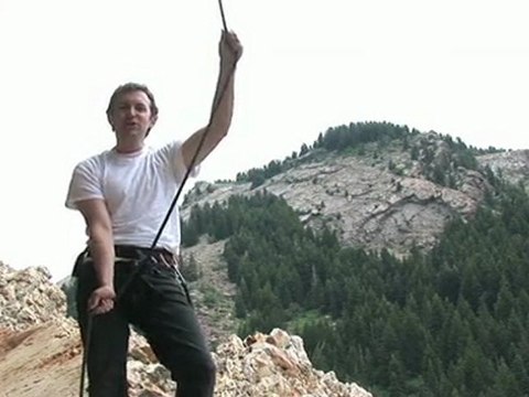 Belaying - climbing instruction