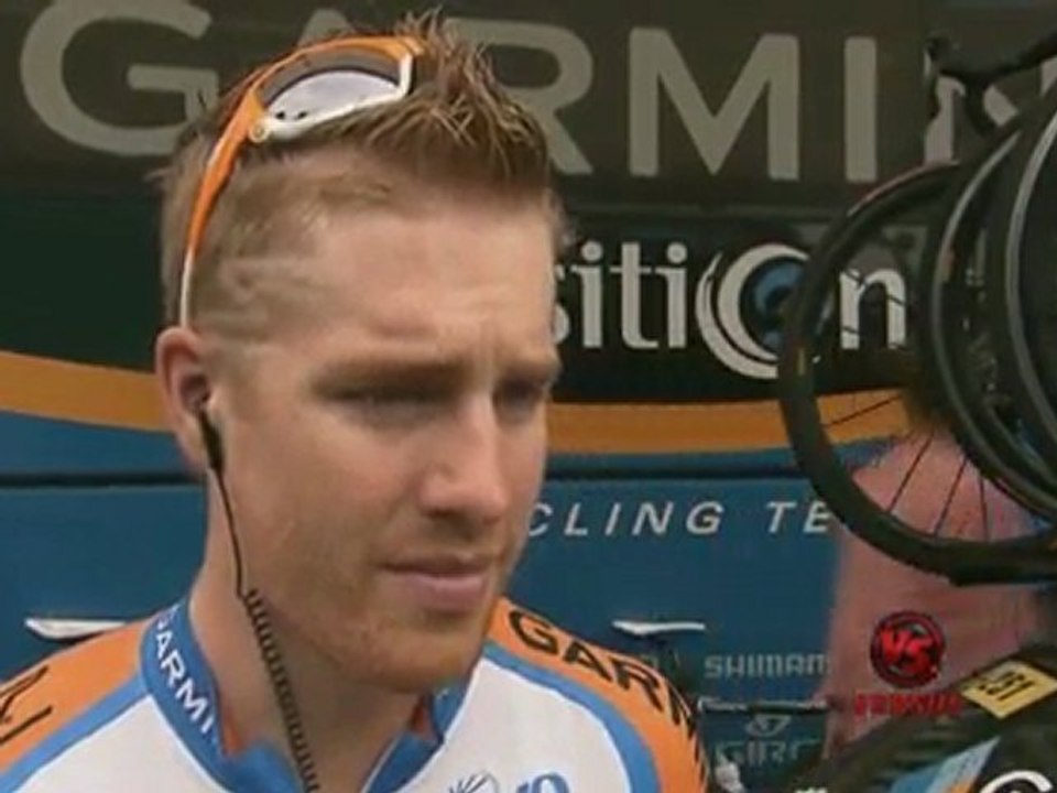 Versus interviews Tyler Farrar before stage 6 o...