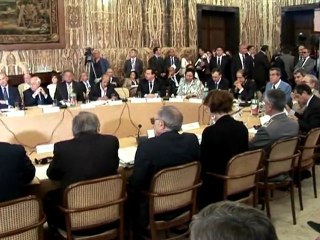 Napoli - Napolitano alla conferenza Mediterraneo
