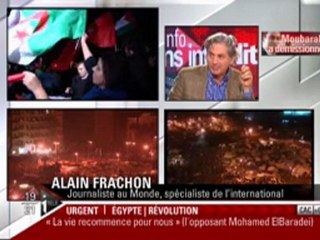 EGYPTE Sarkozy à nouveau à la traine 11-02-2011 19h19