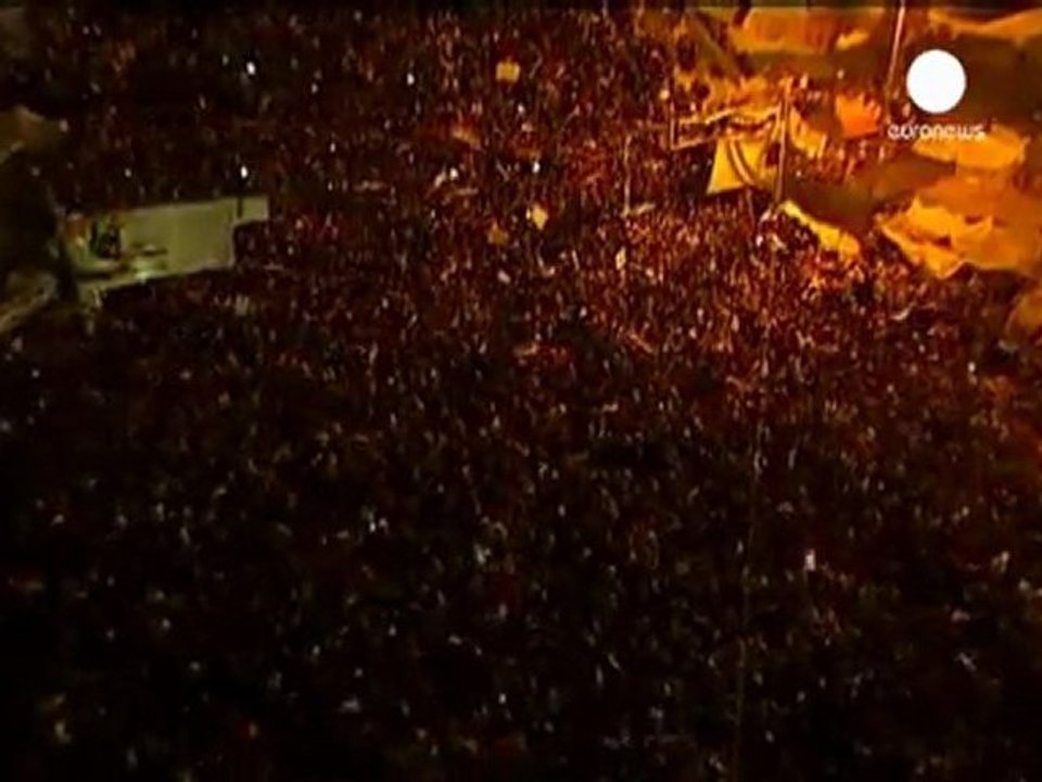 Protesters' prayers answered as Mubarak quits