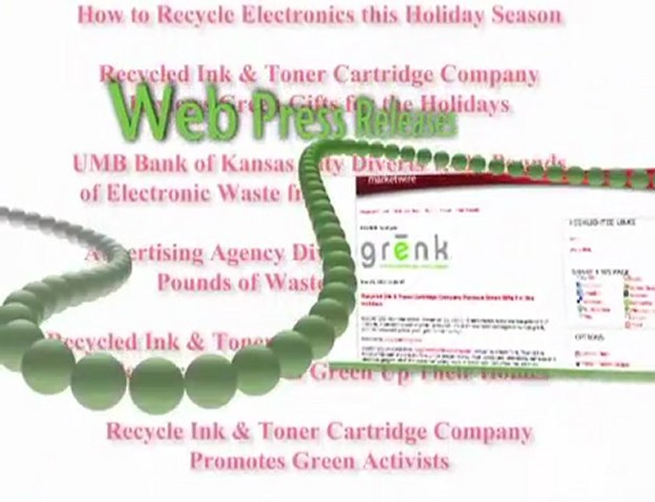 Grenk Diverts 493 Tons E-waste From Landfills in 2010