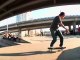 Trevor Houlihan pro skateboarder killing it at the park...