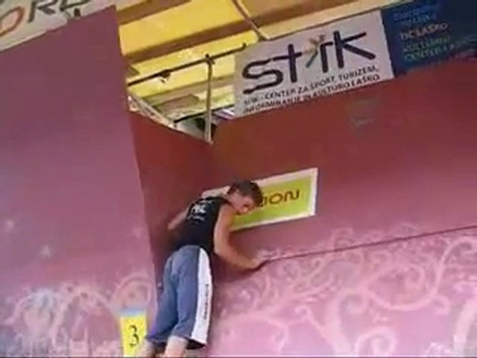 Bouldering Competition In Laško Slovenija