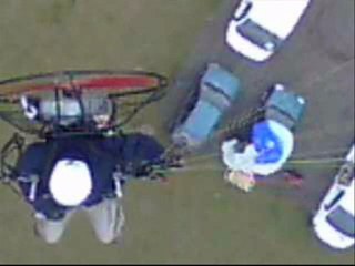 Vaché avec la mini caméra