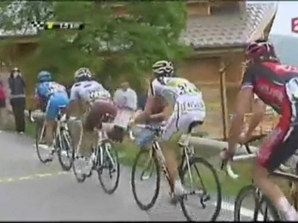 Dauphiné Libéré 2010 - Stage 6 - Final kilometers climb Alpe d'Huez