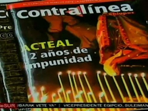 Presiones y atentados contra periodistas, preocupante situación en México