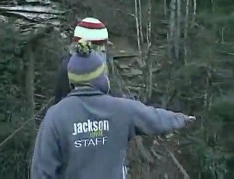 Tennessee first descent at Fall Creek Falls - Cane Creek Cascade