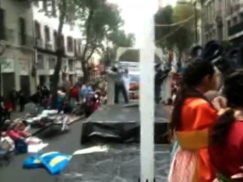 Chinese Embassy Involved in Attacking Falun Gong Float