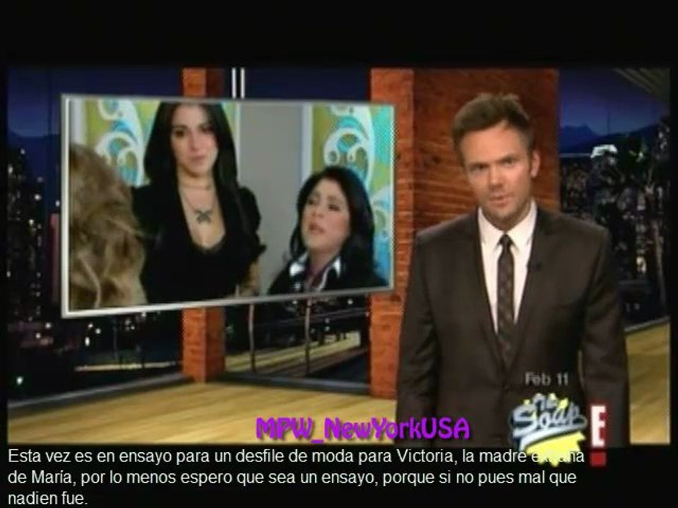 Maite Perroni y William Levy 'Parodia' || The Soup [02.11]