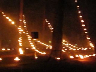 Les installations de feu - Jardins de l'Europe - Annecy 2018