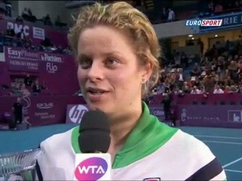 WTA Paris: Clijsters yarı finalde