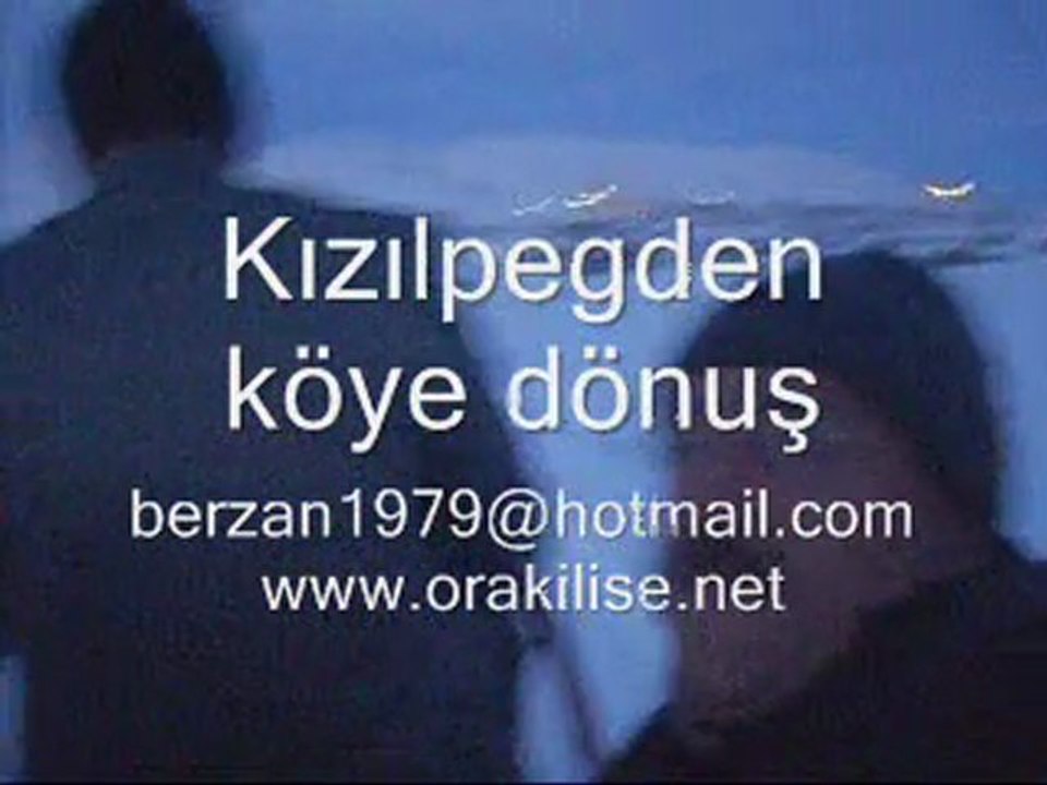 Çakıldere(orakilise)Kızılpegden köye dönuş