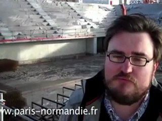 Travaux Palais des Sports de Rouen février 2011