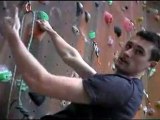 Indoor Rock Climbing Techniques : How to Clip when Indoor Rock Climbing