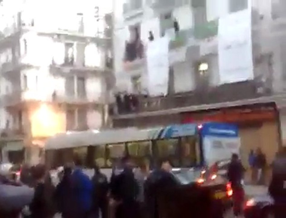 La manifestation en Algérie