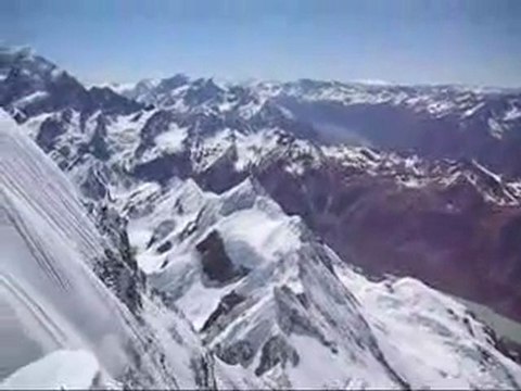 Mountain Climbing Mt Sefton New Zealand Alps
