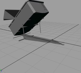 Animation levage d'une benne dans Maya