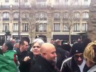 Algérie : manifestation de soutien à Paris, 12 février (1)