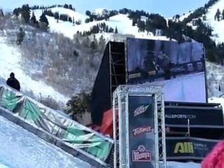 Sarah Burke Snowbasin Dew Tour Winning Run
