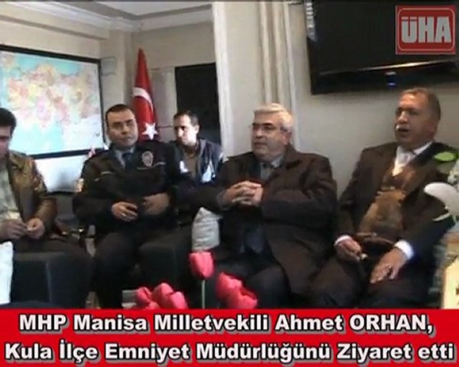 Orhan, Kula Emniyet Müdürlüğünü ziyaret etti!..
