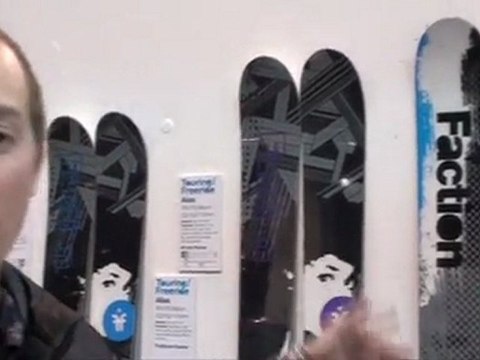 Faction Skis 2010/2011 Skis Sneak Peek from Denver SIA