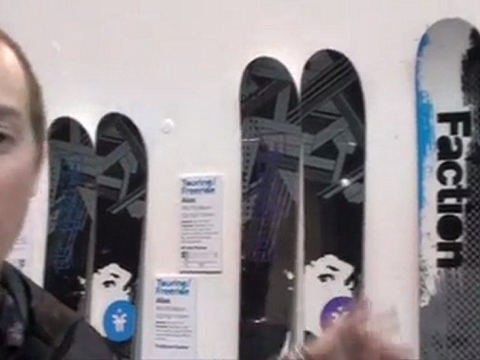 Faction Skis 2010/2011 Skis Sneak Peek from Denver SIA