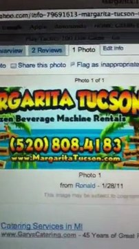Margarita Machine rental tucson