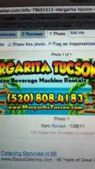 Margarita Machine rental tucson
