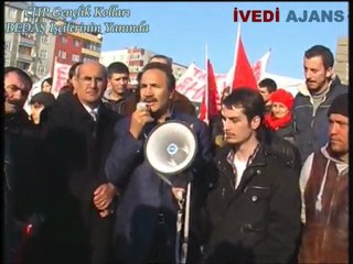 CHP GENCLİK KOLLARI BEDAŞ İŞLİLERİNİN YANINDA
