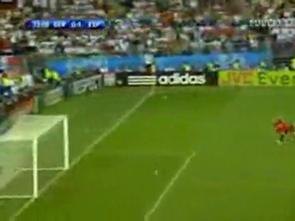 Spain 1  Germany 0 - Torres' Goal - EuroCup Final 2008