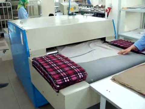 Herma Makina HP 1000 Tela Yapıştırma Presi Video