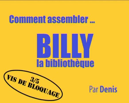 Comment assembler la bibliothèque BILLY d'IKEA - 3/5