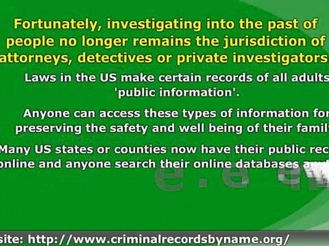 Looking for Criminal Records Online? - Learn How to Get Inst