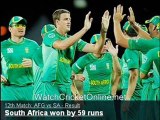 watch West Indies vs South Africa cricket 2011 icc world cup