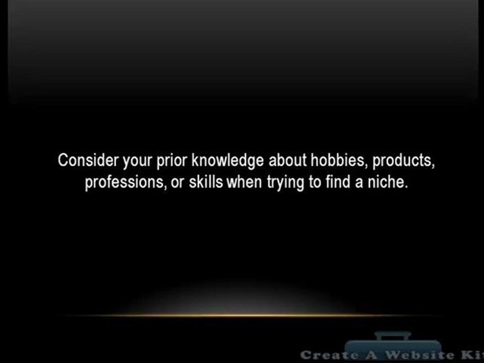 Five Tips For Choosing A Profitable Niche