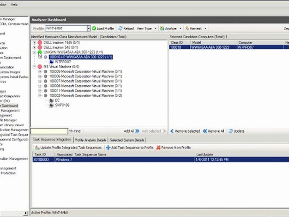 Windows 7 migration automation|System Analysis