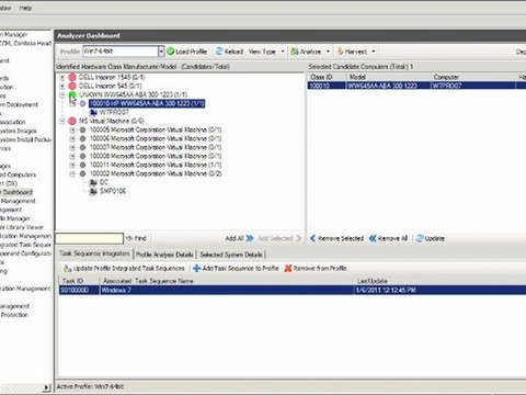 Windows 7 migration automation|System Analysis