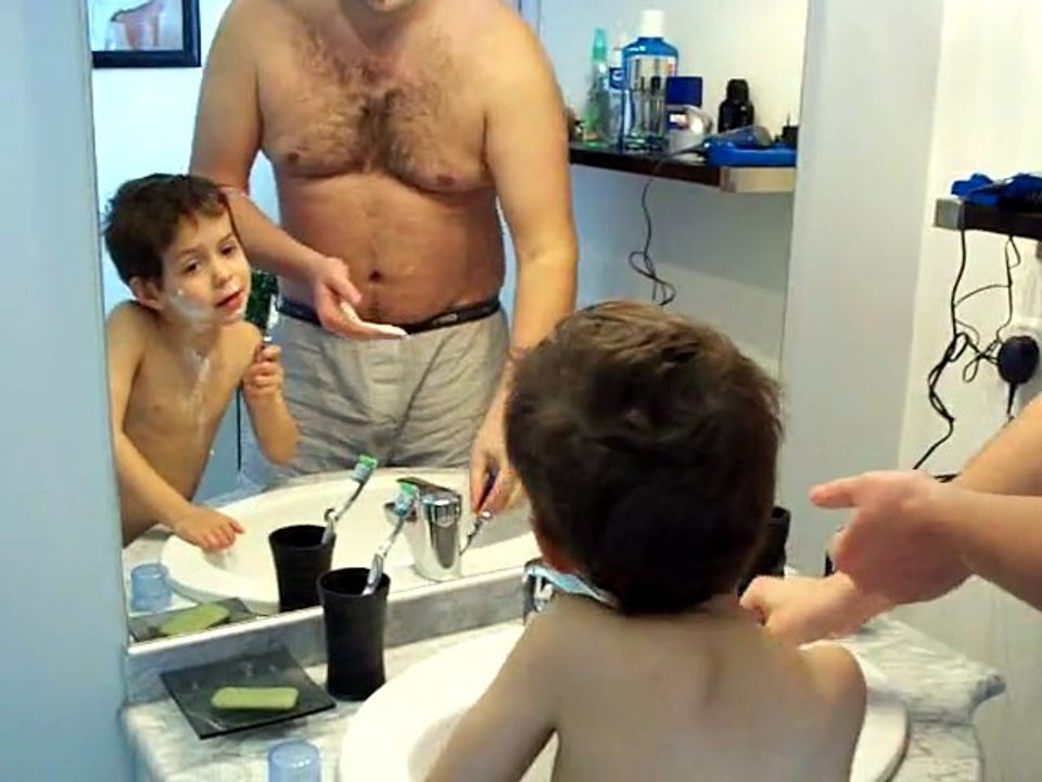 le 13 février 2011, rasage de mes hommes