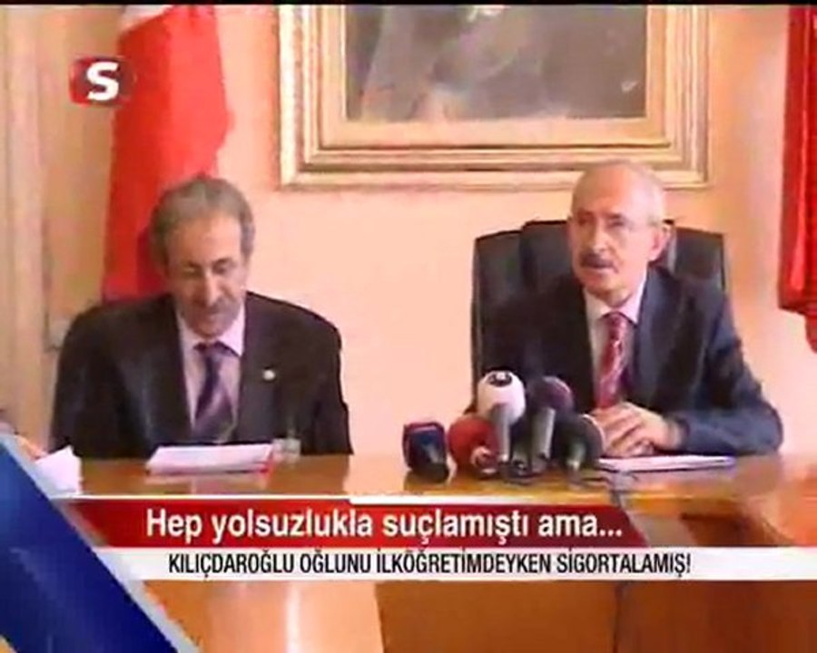 KEMAL KILIÇTAROĞLU NUN OĞLU HOLDİNG DE PART TİME ÇALIŞMIŞ