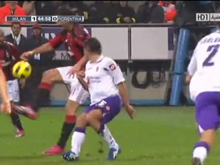 Ibrahimovic Awesome Goal vs Fiorentina