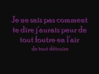 Joyce jonathan - Je ne sais pas