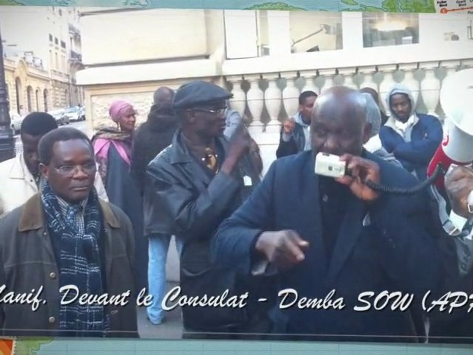 Manifestation respect processus électoral à Paris 11/02/11
