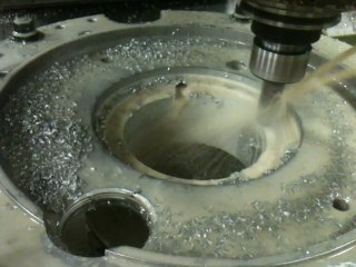 High speed circular interpolation on CNC milling machine