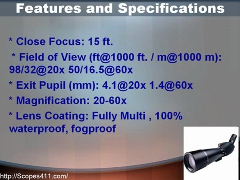 Best Spotting Scope -Bushnell Elite Spotting Scope