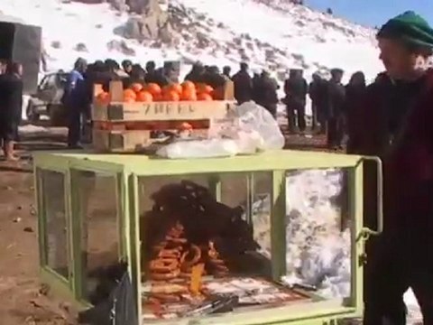 DENİZLİ BOZDAĞ'DA KAR ŞENLİĞİ